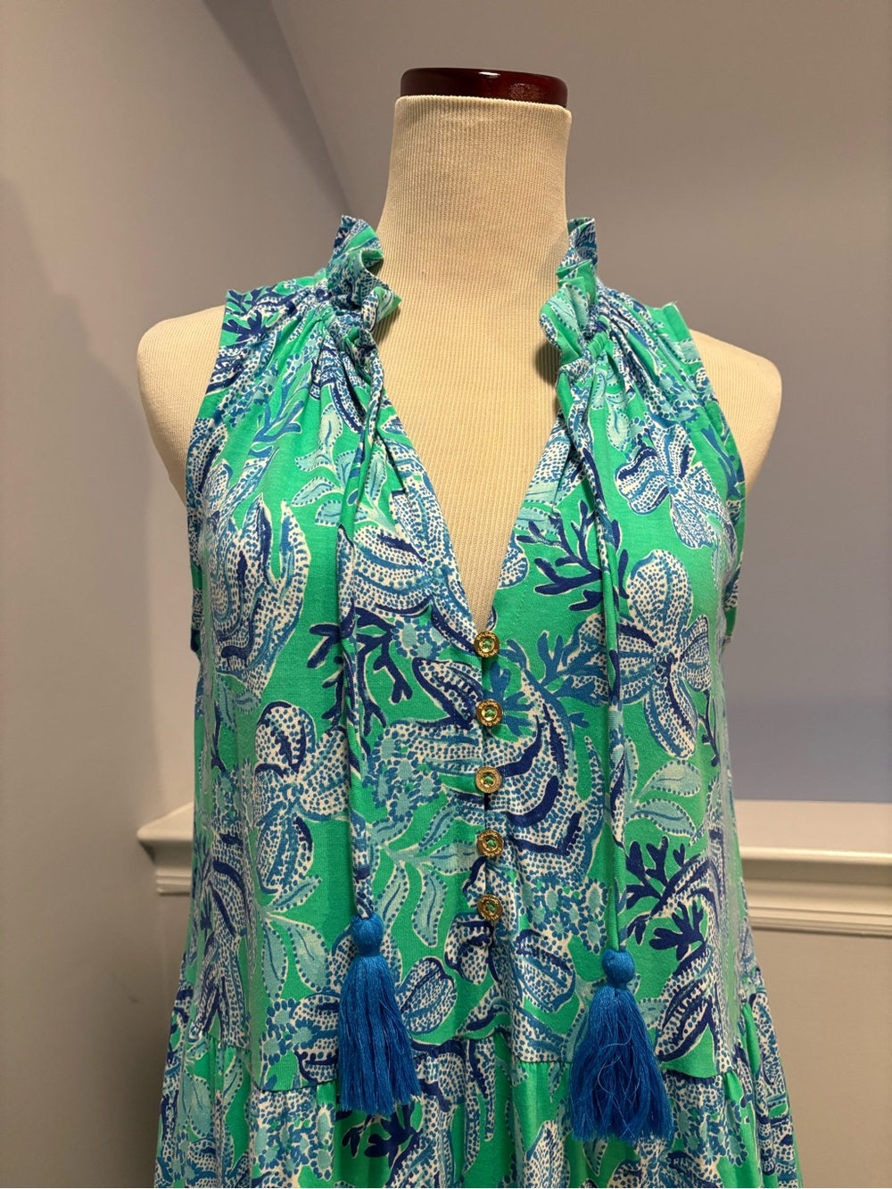 For @stacey1225 | NWOT Lily Pulitzer Malone Maxi Dress - Picture 3 of 9